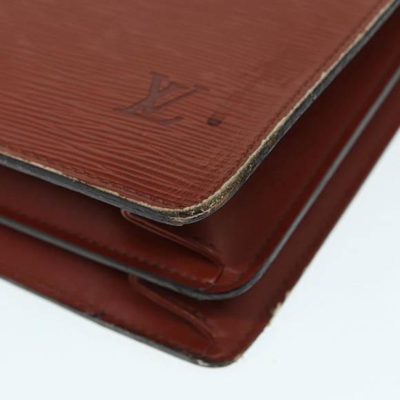 LOUIS VUITTON Epi Serviette Conseiller Briefcase Brown M54423 LV Auth 88729 - Picture 15 of 16
